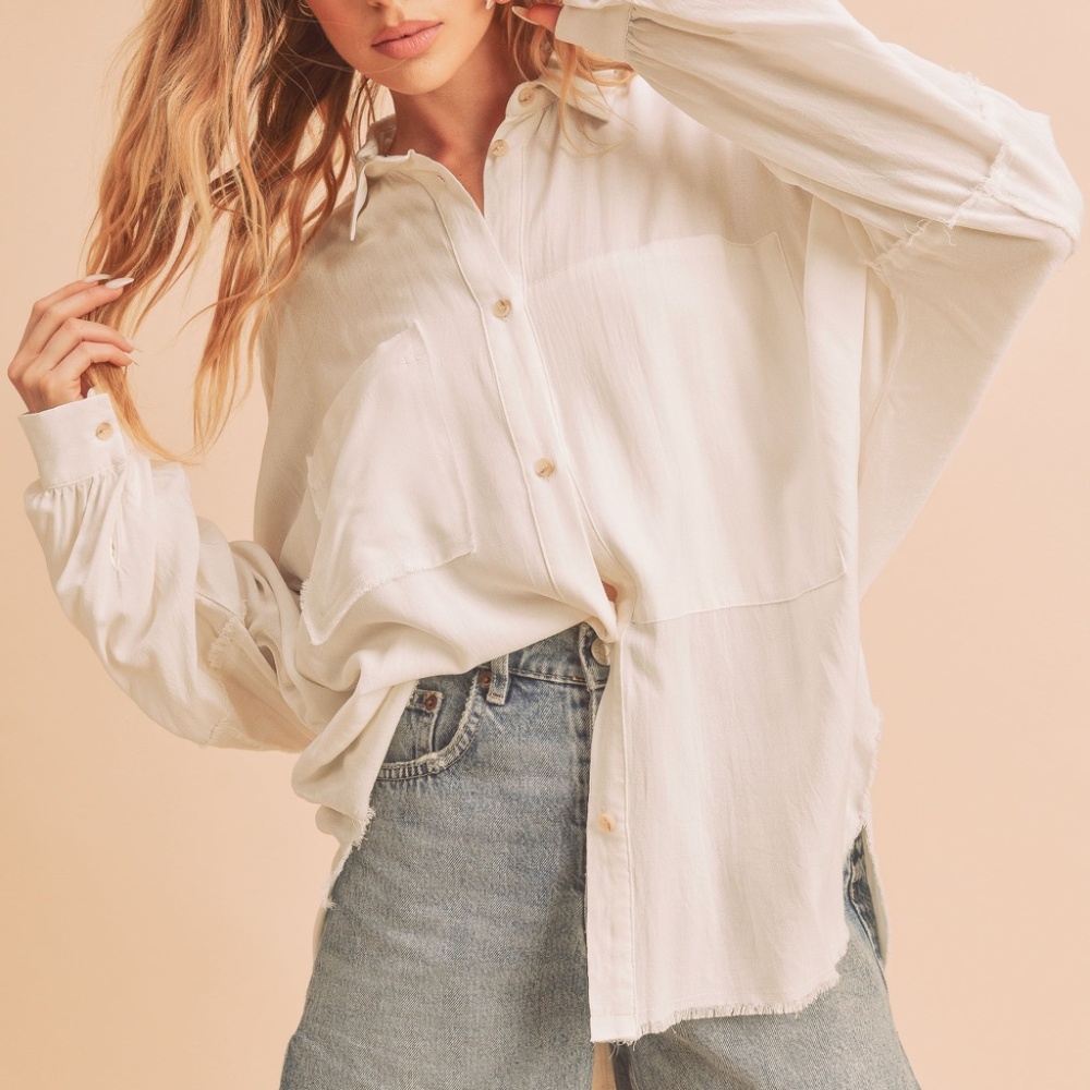 Oversized Button Down - image 2